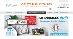 Desktop Screenshot of objets-publicitaires-pro.com